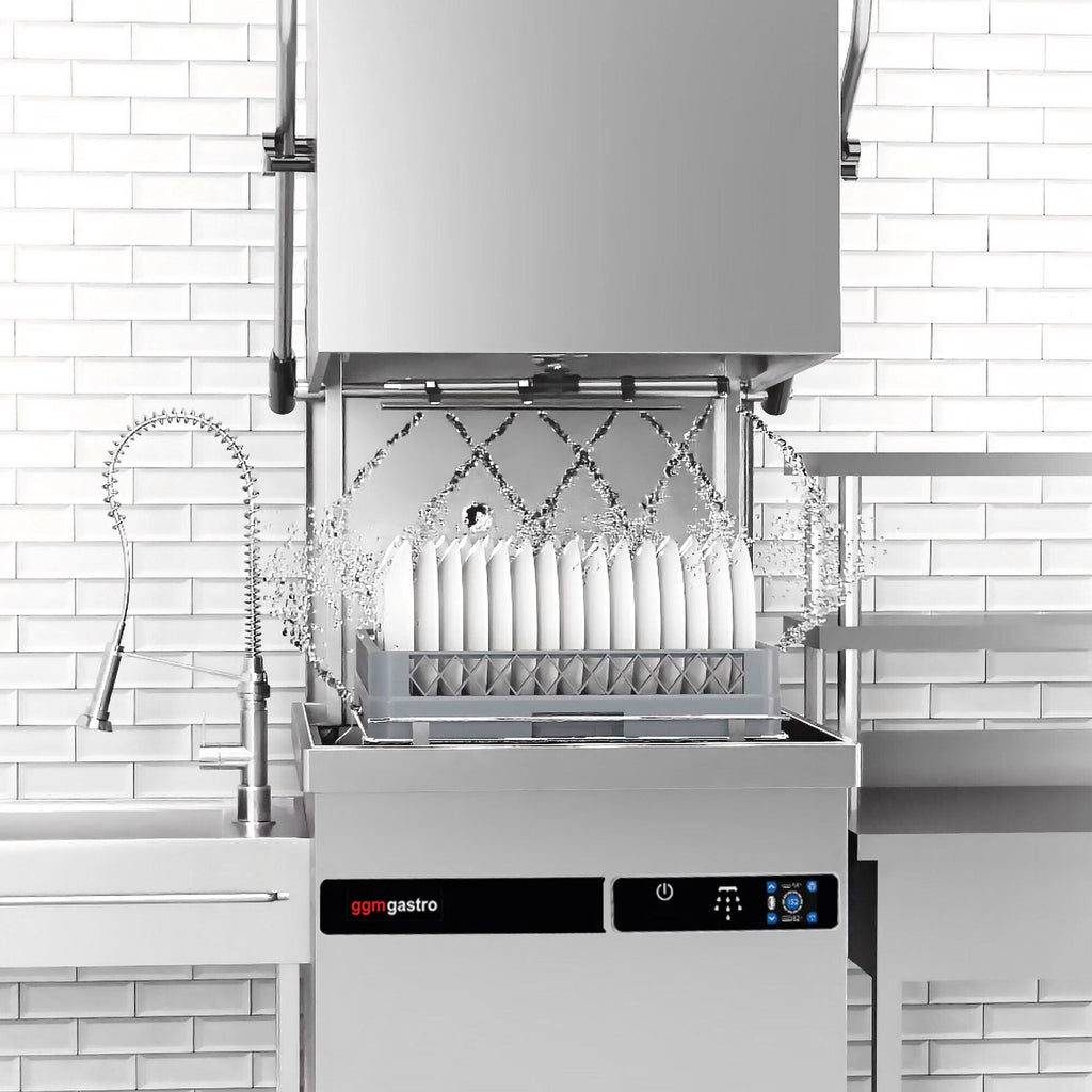 Current Type Dishwasher - 9,66 KW - Detergent & Evacuation Pump
