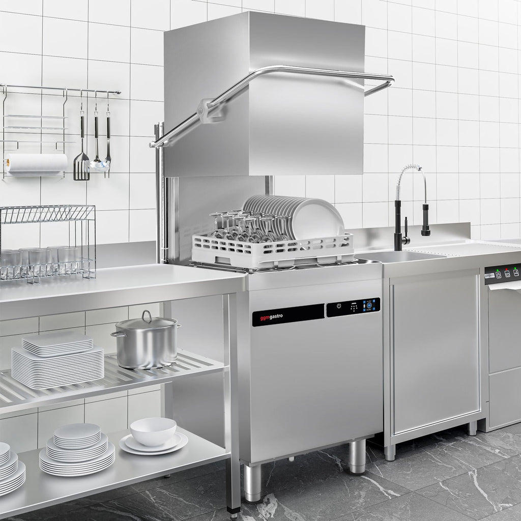 Current Type Dishwasher - 9,66 KW - Detergent & Evacuation Pump