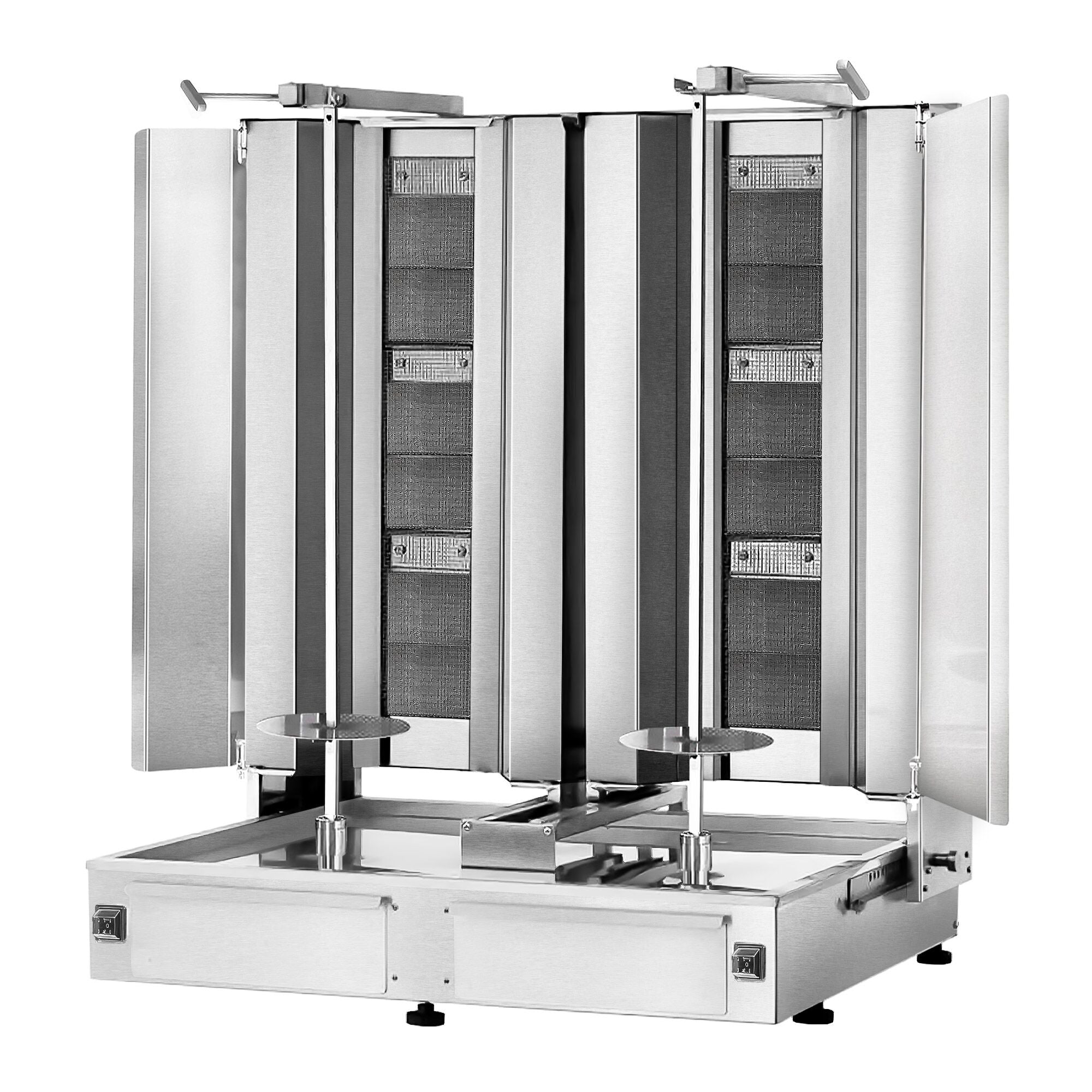 Gasli rotary quarry - 3 + 3 burner - max. 80 kg - including protective sheet and wings