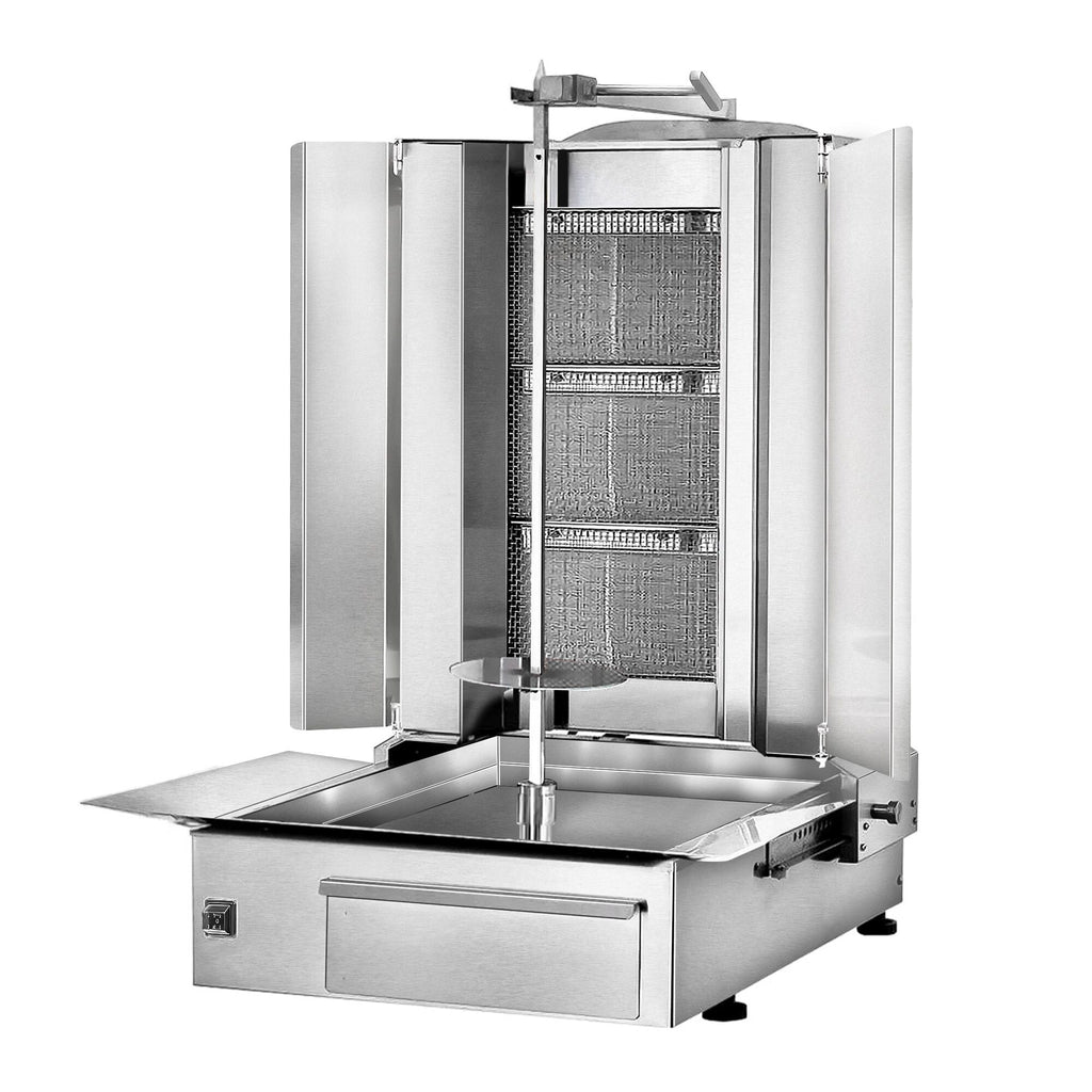 Gasli Doner Quarry - 3 Burner - Max. 40 kg - including protective sheet and wings