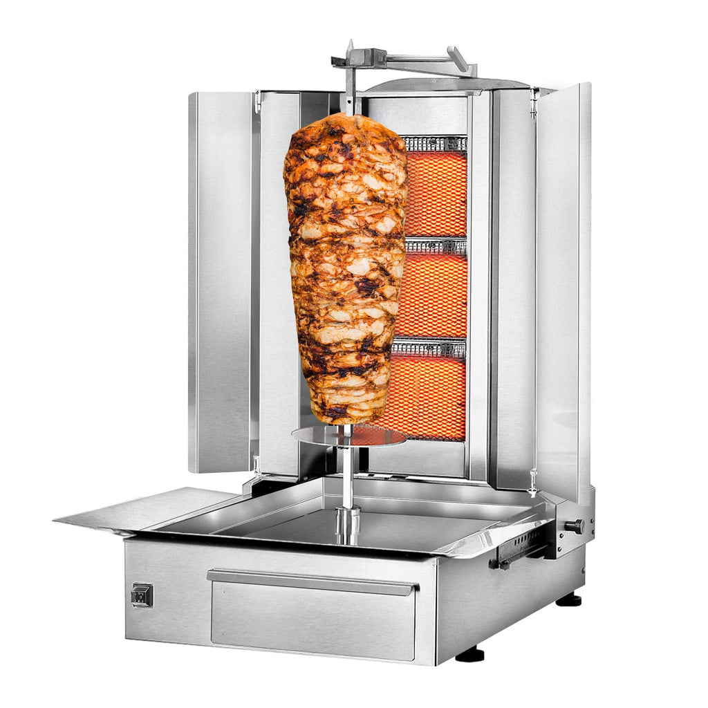 Gasli Doner Quarry - 3 Burner - Max. 40 kg - including protective sheet and wings