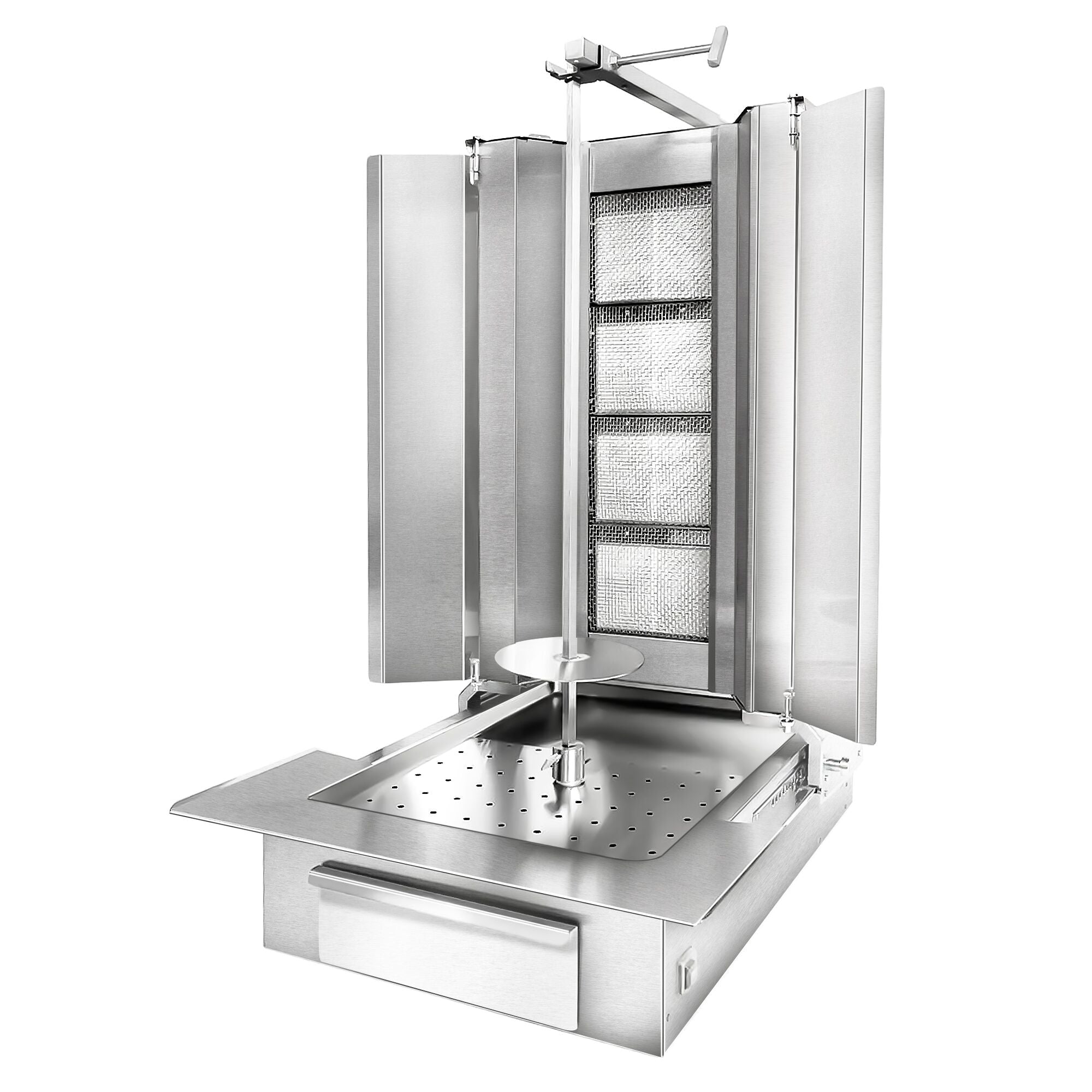 Gasli Doner Quarry - 4 burner - Max. 60 kg - including protective sheet and wings