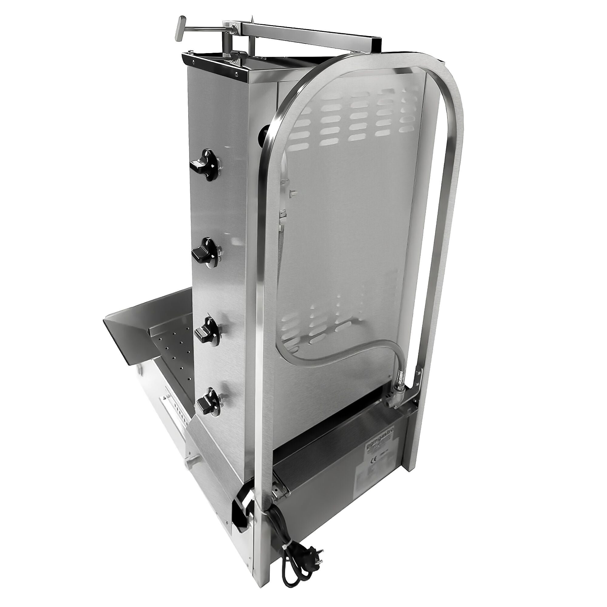 Gasli Doner Quarry - 4 burner - Max. 60 kg - including protective sheet and wings