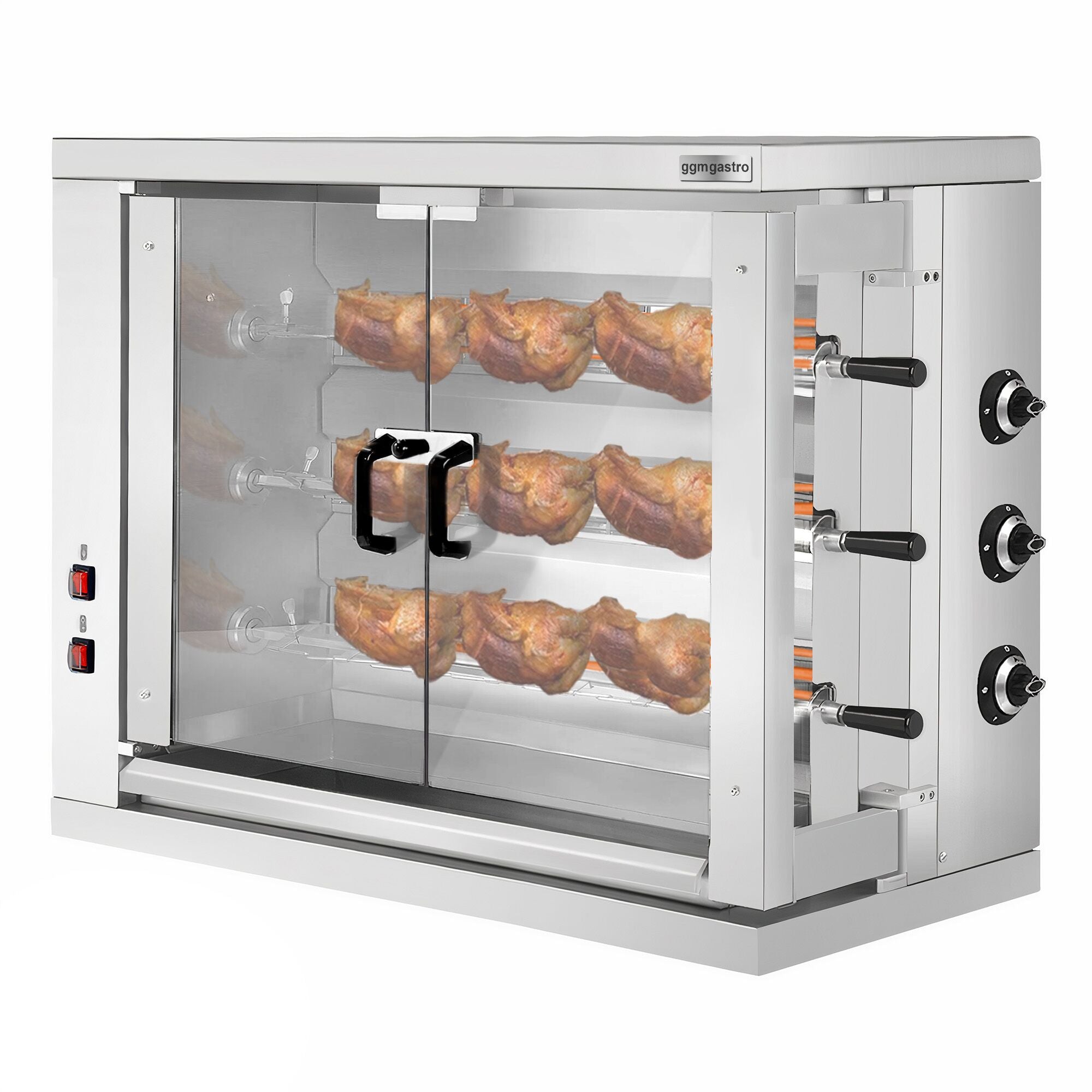 Electric Chicken Grill - 9,9KW - 18 chicken capacity, 3 Şişli