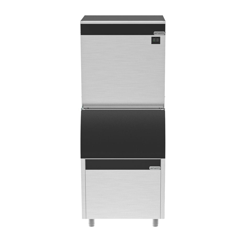 Ice Cube Machine - Cube - 230 kg/ 24 h, including storage container