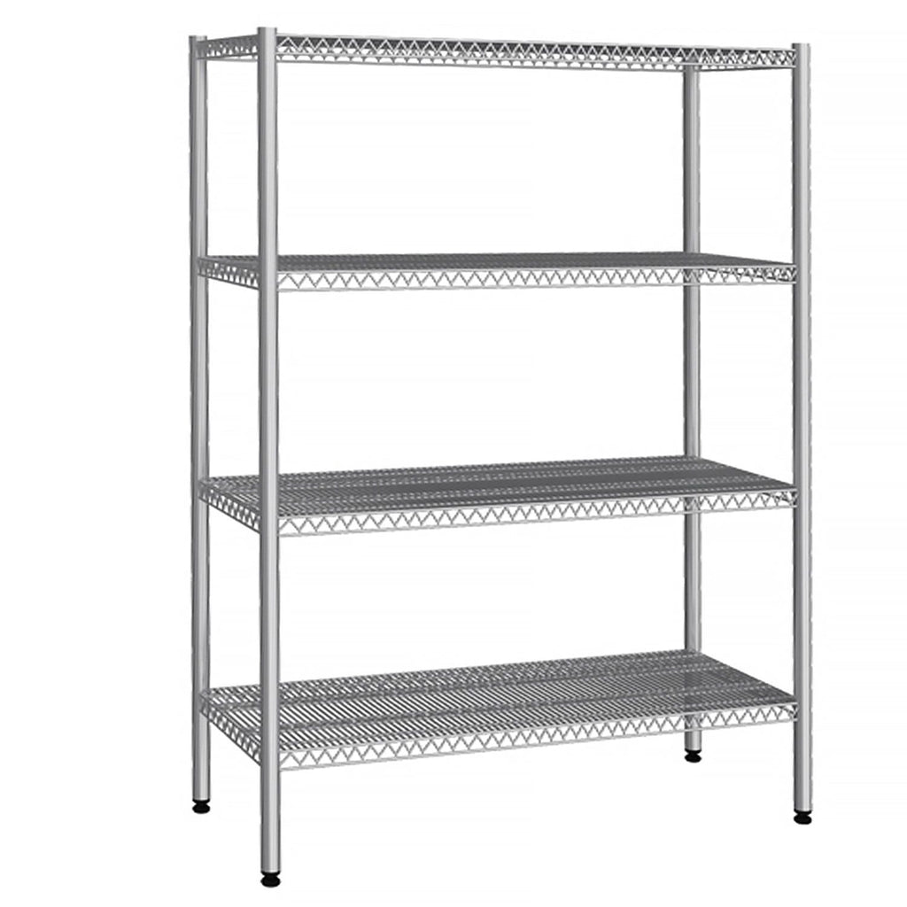 Stainless Steel Shelf - 1370x360mm - 4 wire shelf (fixed)