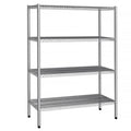 Stainless Steel Shelf - 1370x360mm - 4 wire shelf (fixed)