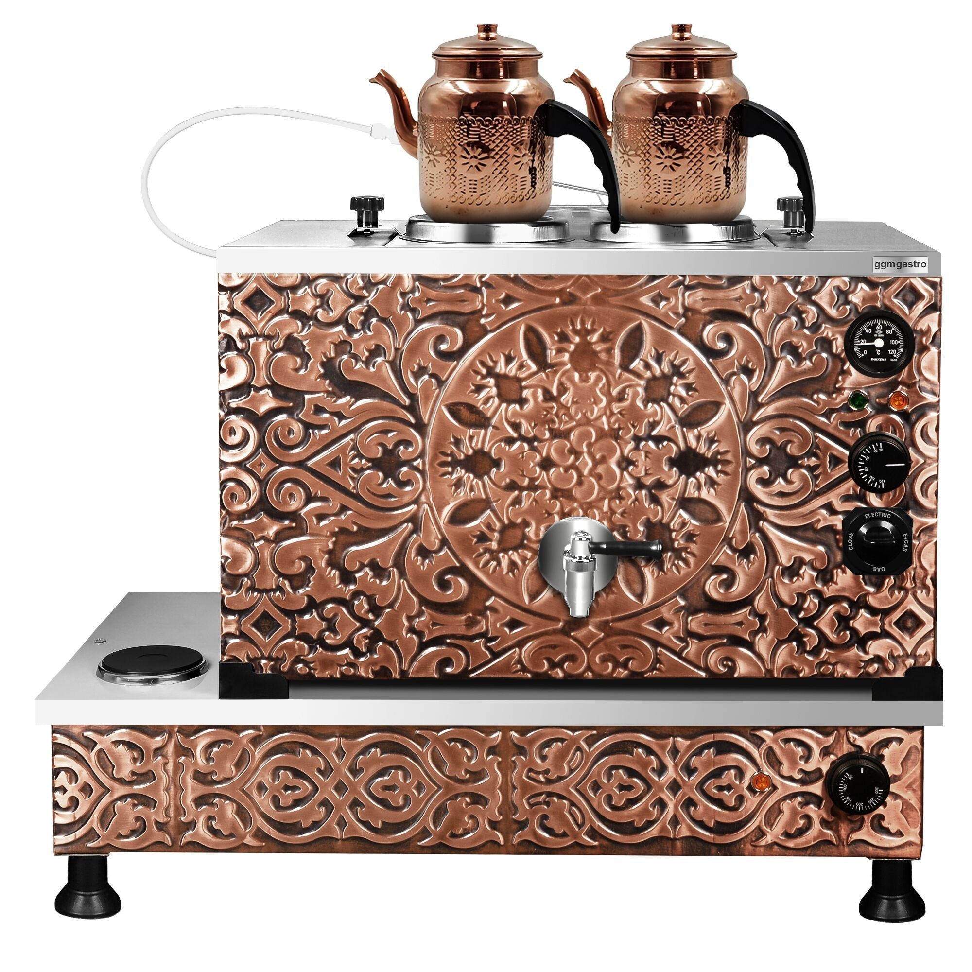 Electric Copper Tea Machine - 770mm - 22 liters