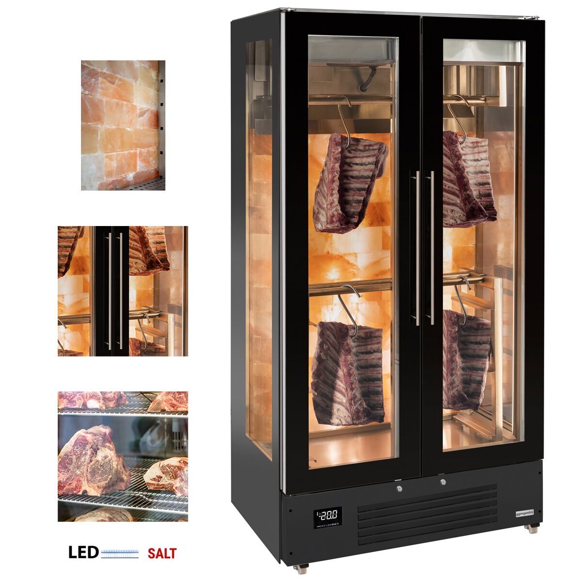 Meat Maturation Cabinet - 1.0 x 0.69 m - 2 glass doors