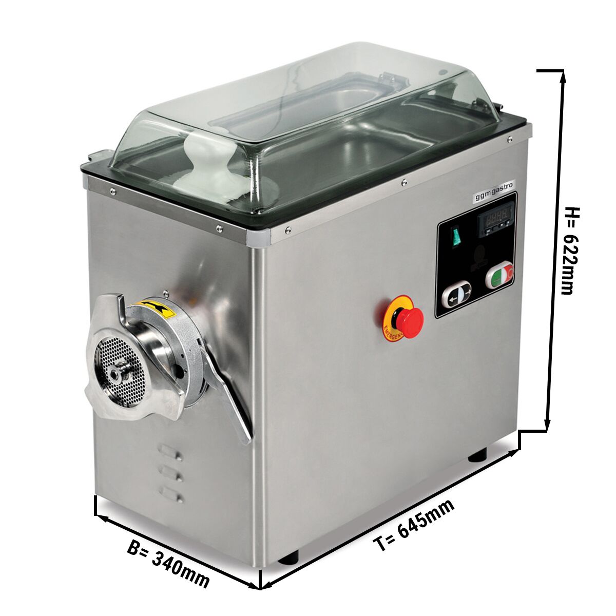 ELECTRIC MINE MACHINE - 600 kg/SA - 2.2 kW - 1400 rpm - cooled