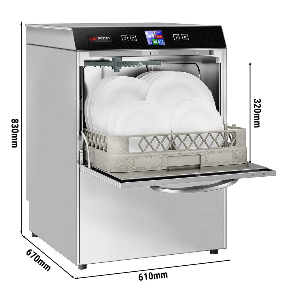 Double Wedding Dishwasher - Digital - 3,55 KW - Detergent, Grinder and Evacuation Pump
