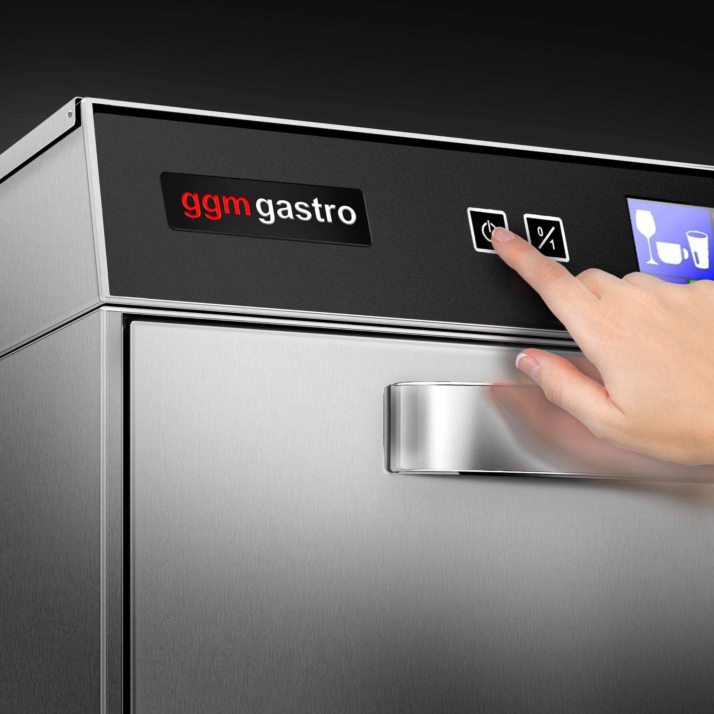 Double Wedding Dishwasher - Digital - 3,55 KW - Detergent, Grinder and Evacuation Pump