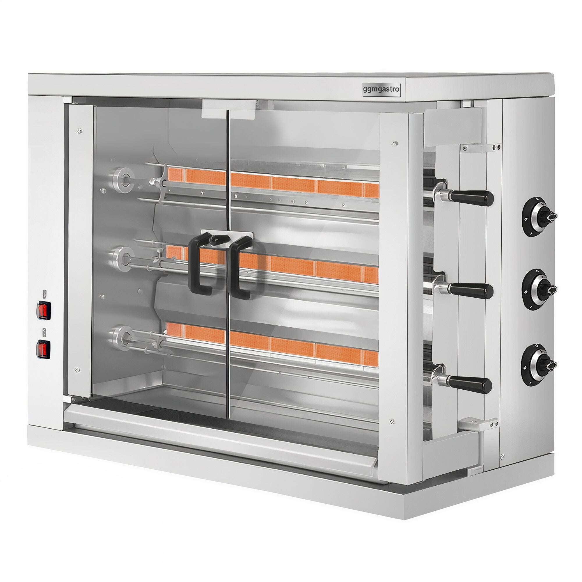 Gas Chicken Grill - 19.4 KW - 18 Chicken Capacity, 3 Şişli