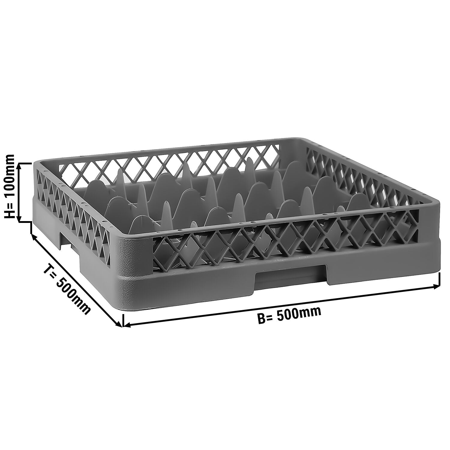 16 Compared Basket (Basket) - Gray - (6) - Tribeca