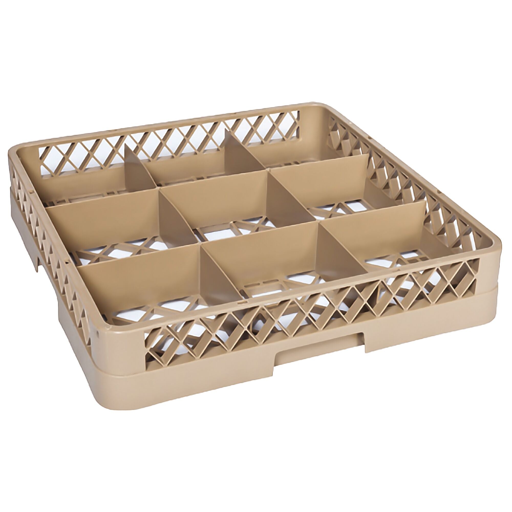 9 compartment basket (basket) - beige - (6 pieces) - tribeca