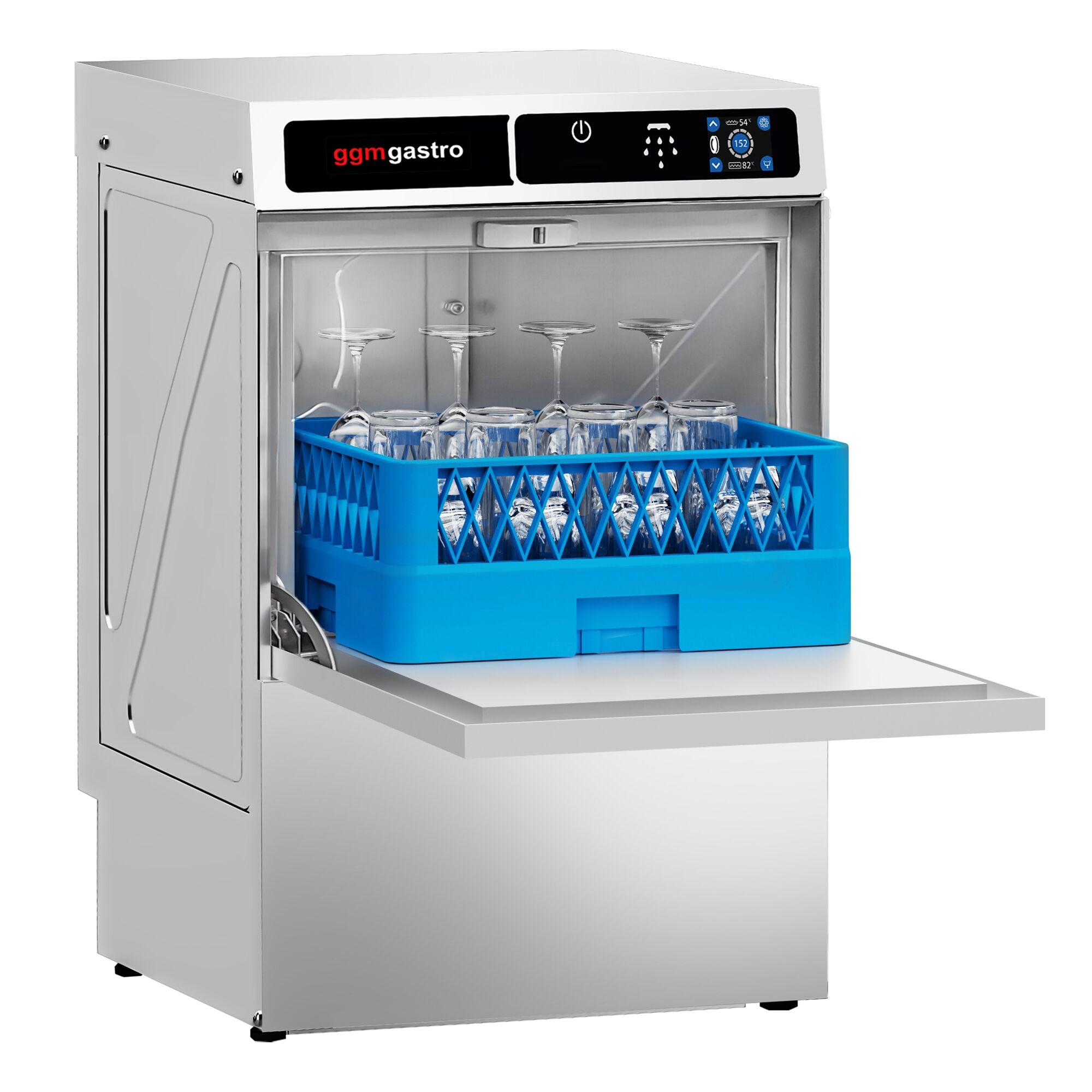Cup washing machine- 3,30 kW - detergent, shine & evacuation pump