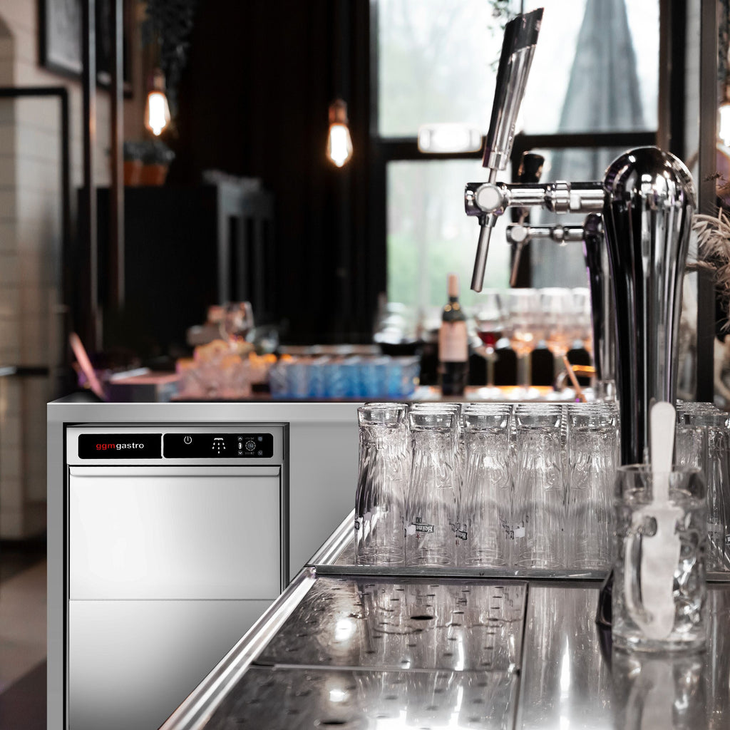 Cup washing machine- 3,30 kW - detergent, shine & evacuation pump