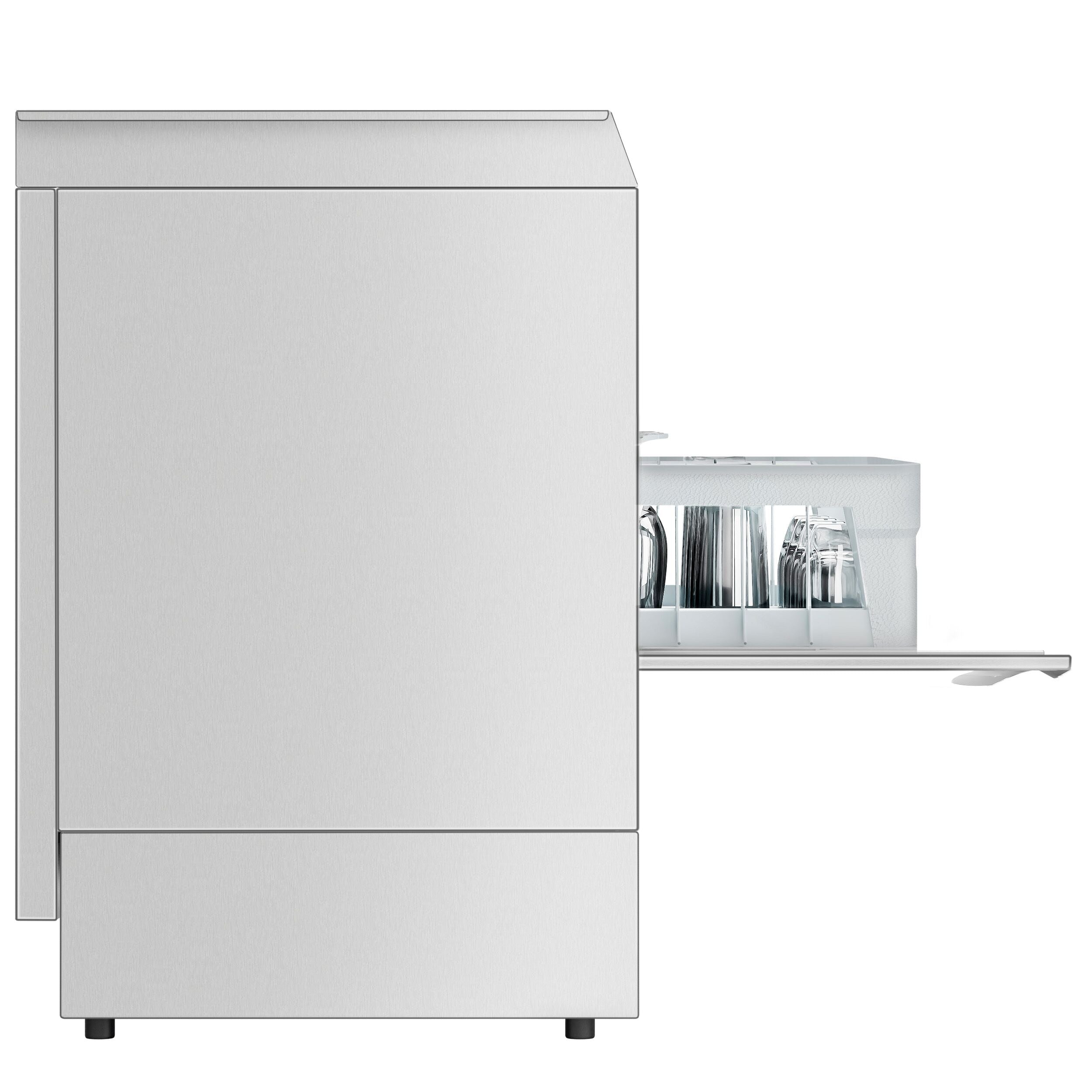 Cup washing machine- 3 kW - detergent, polishing & evacuation pump