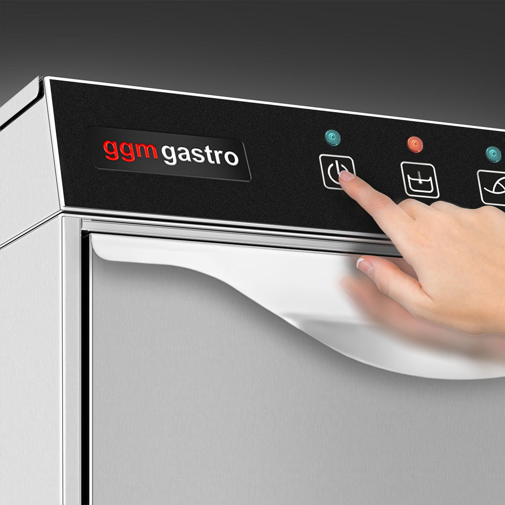 Cup washing machine- 3 kW - detergent, polishing & evacuation pump