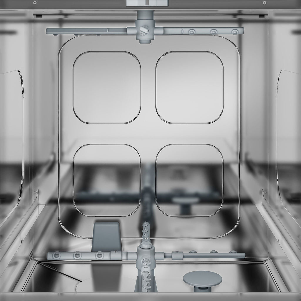 Cup washing machine- 3 kW - detergent, polishing & evacuation pump