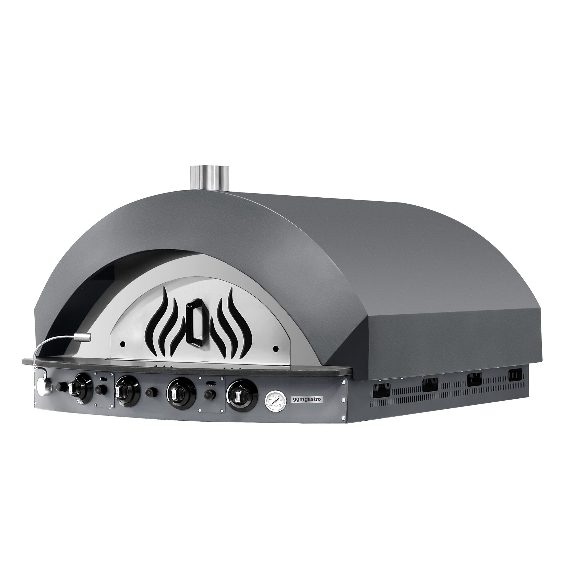 Gas Pizza Oven - 9x 25 cm - Manuel - (anthracite)
