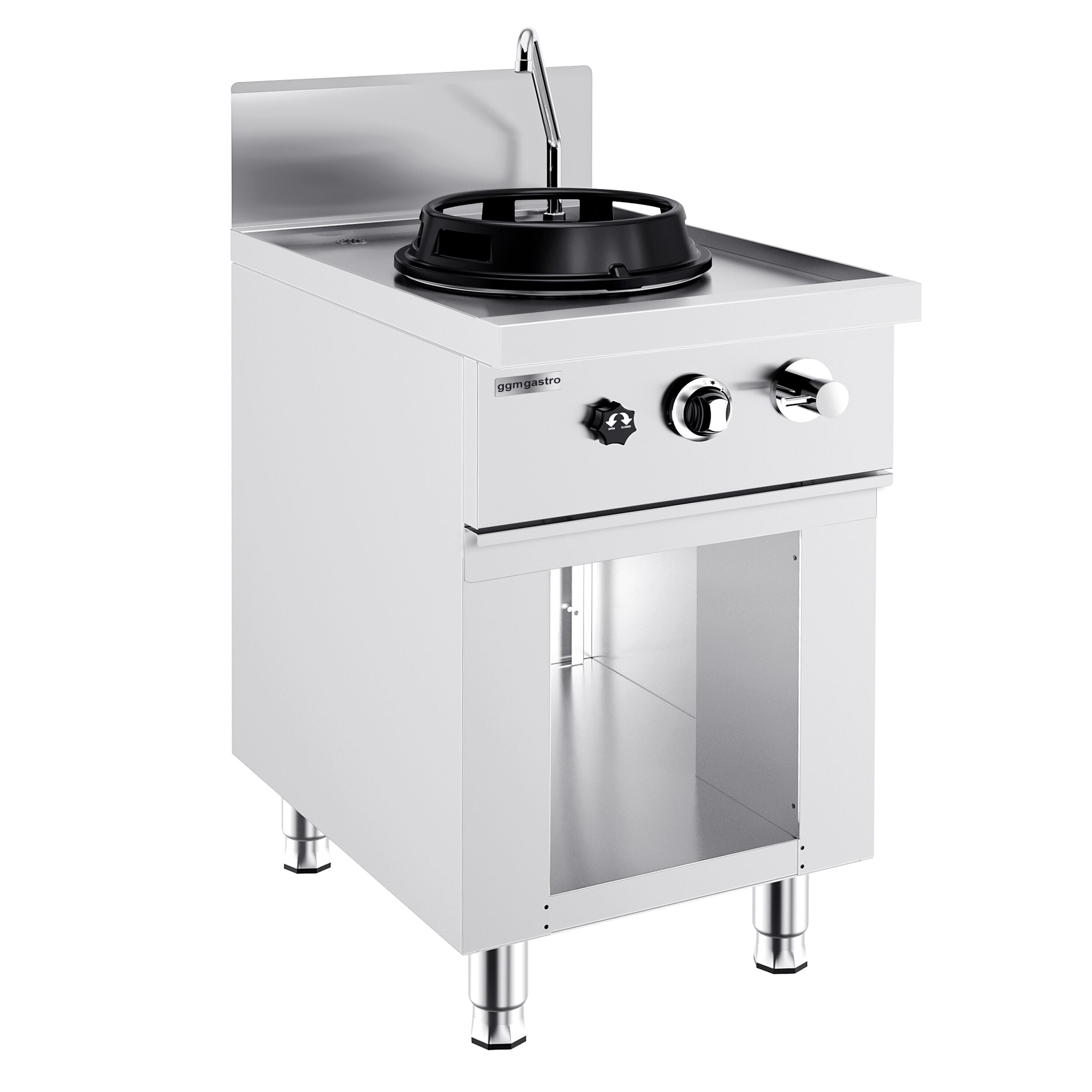 Gasli Wok January - 15 kW - 1 -eyed - 1 mini water column