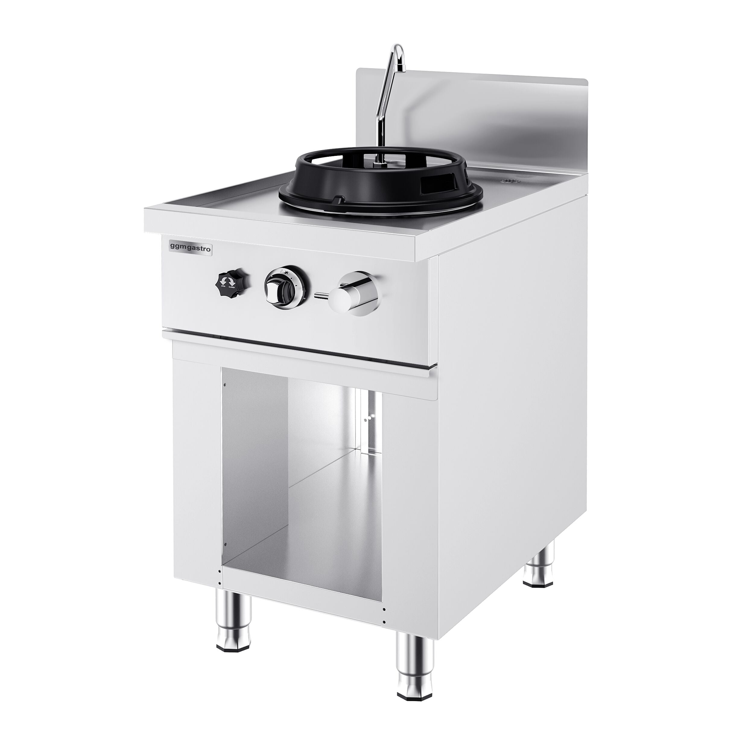 Gasli Wok January - 15 kW - 1 -eyed - 1 mini water column
