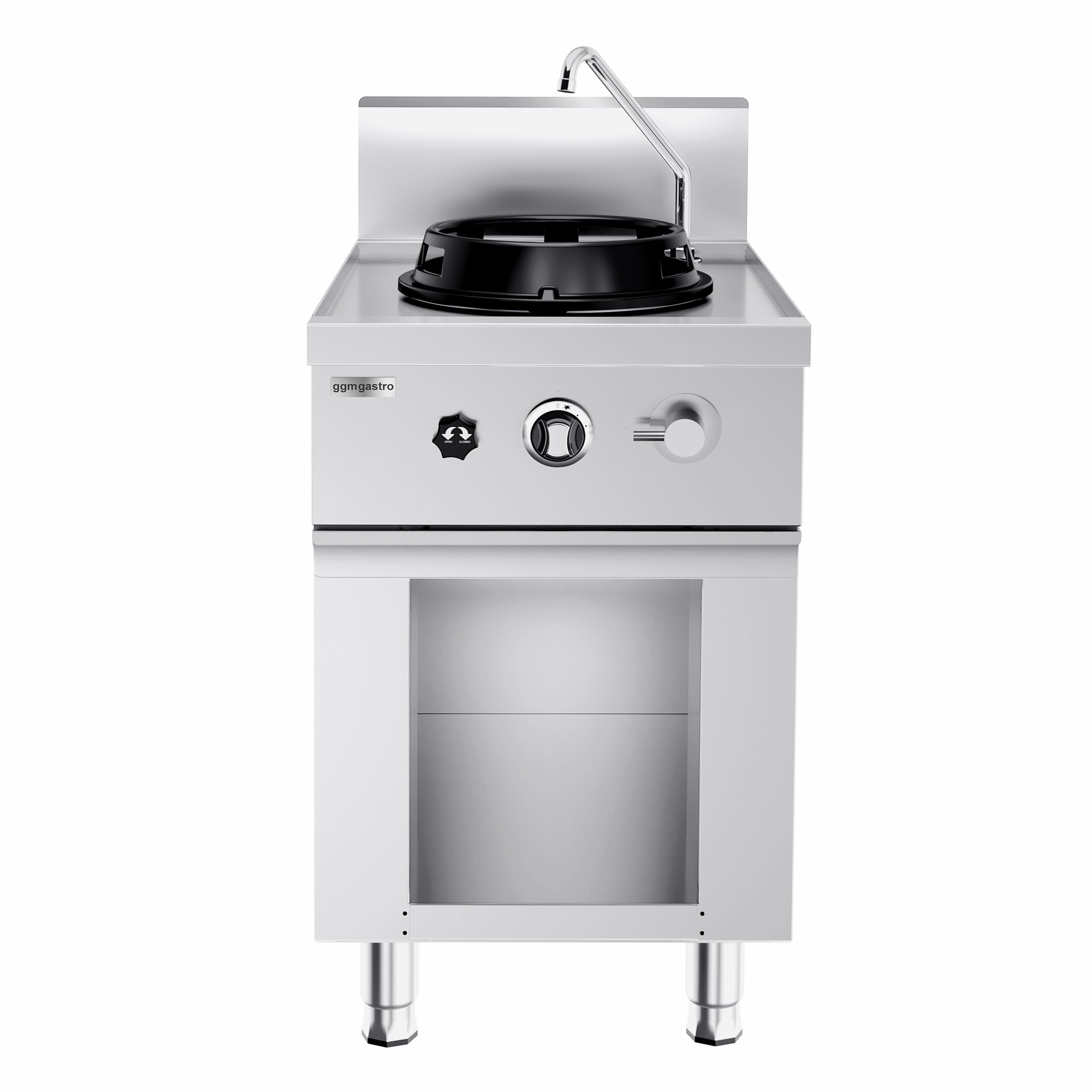 Gasli Wok January - 15 kW - 1 -eyed - 1 mini water column