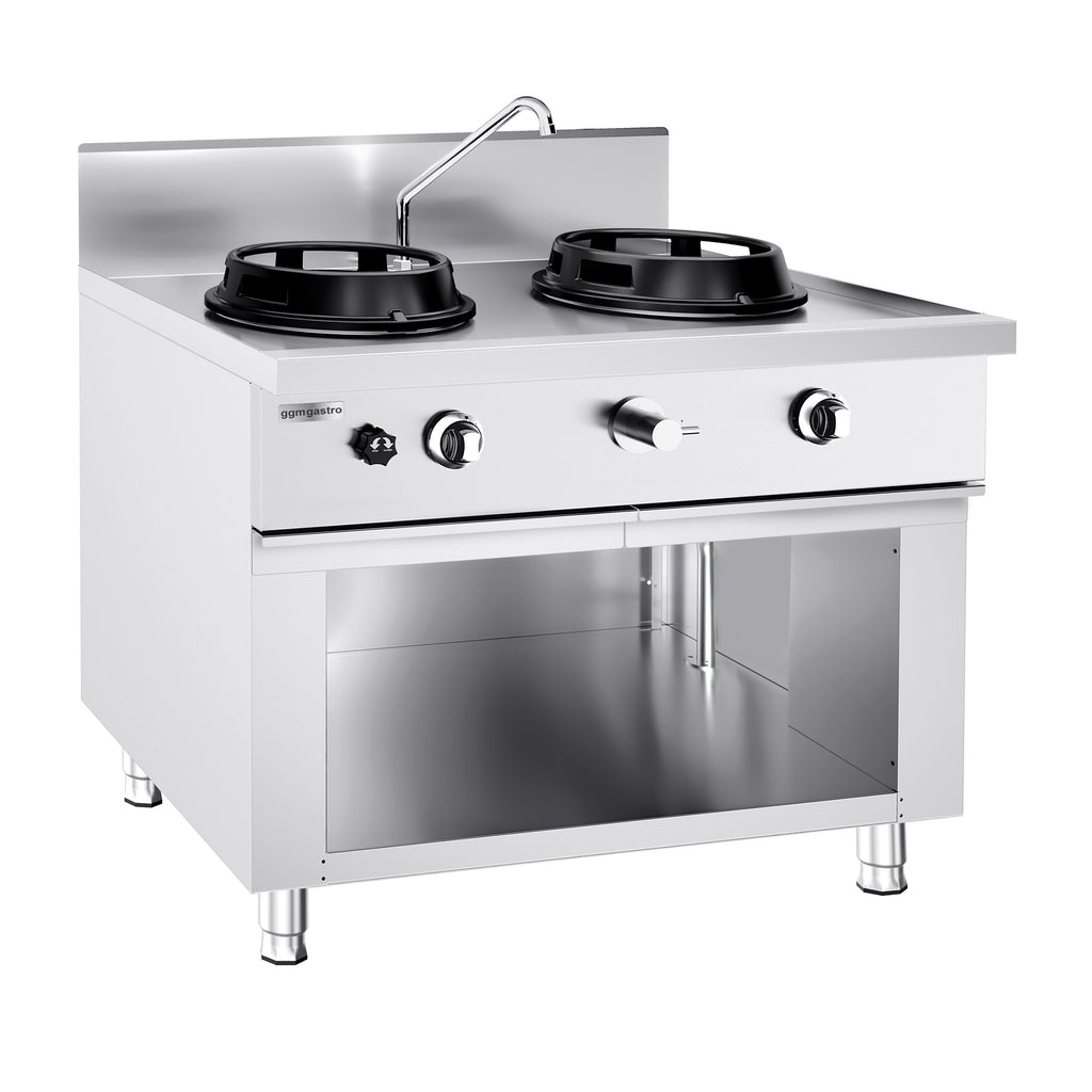 Gasli Wok January - 30 kW - 2 -eyed - 1 mini water column