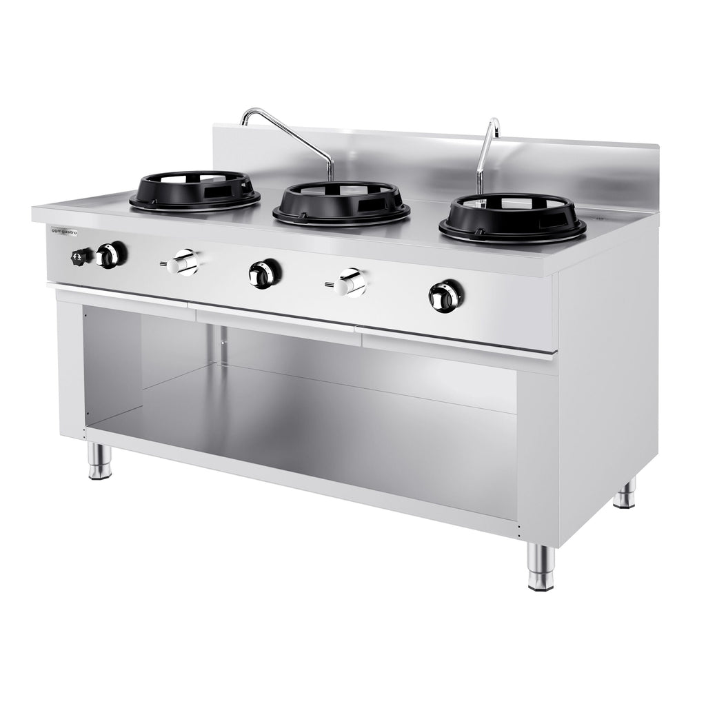 Gasli Wok January - 45 kW - 3 -eyed - 2 mini -water column