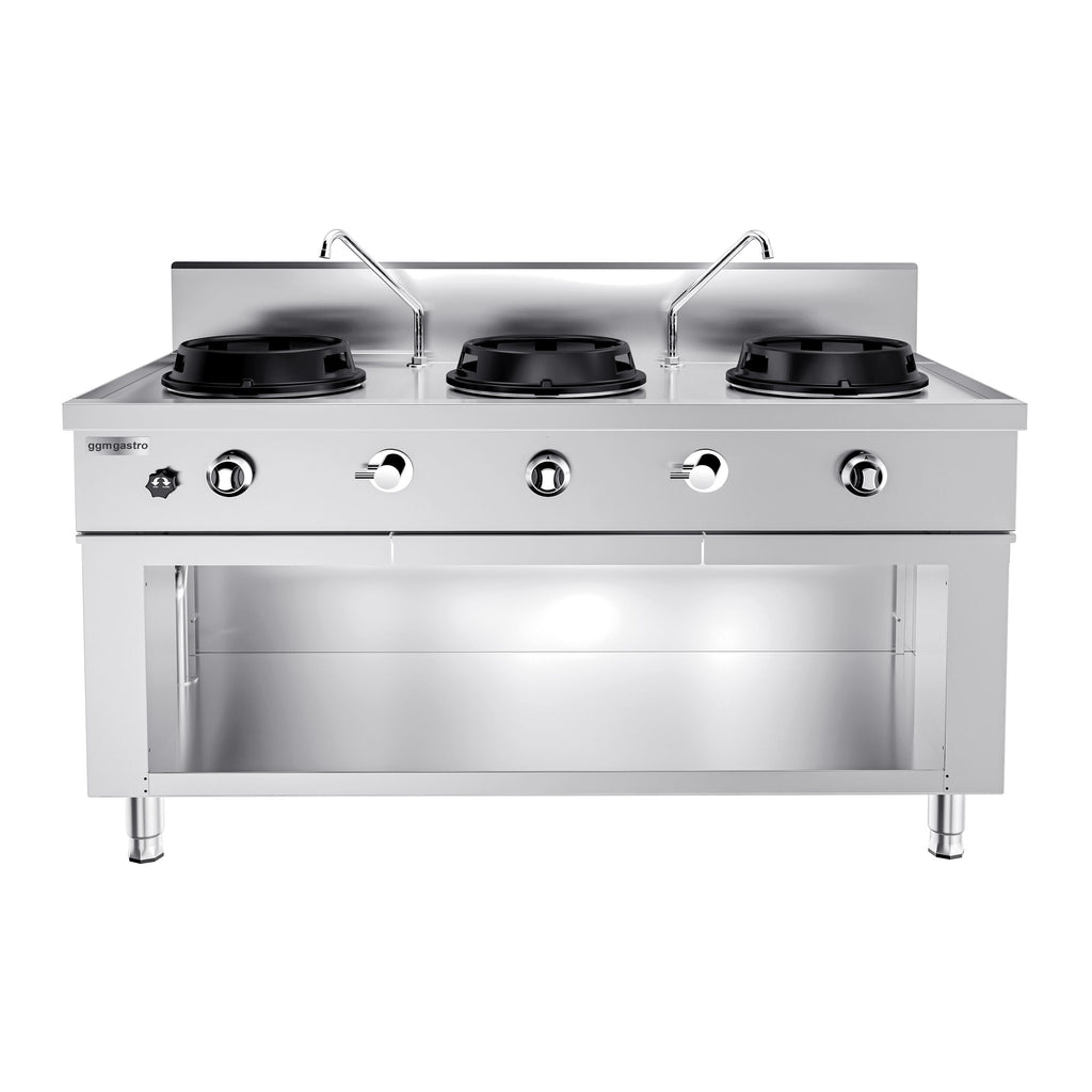 Gasli Wok January - 45 kW - 3 -eyed - 2 mini -water column