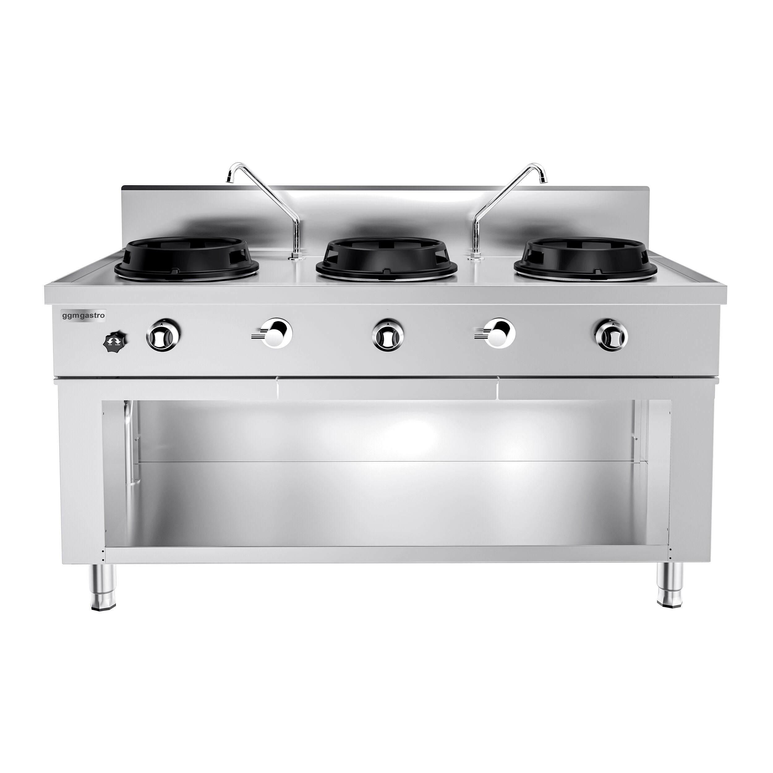 Gasli Wok January - 45 kW - 3 -eyed - 2 mini -water column