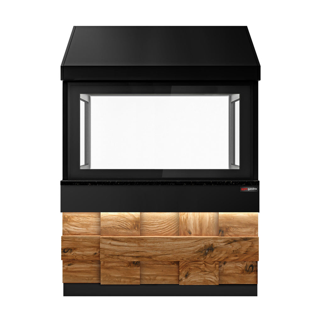 Toronto for wood coal grill - 1500mm - black granite work machine