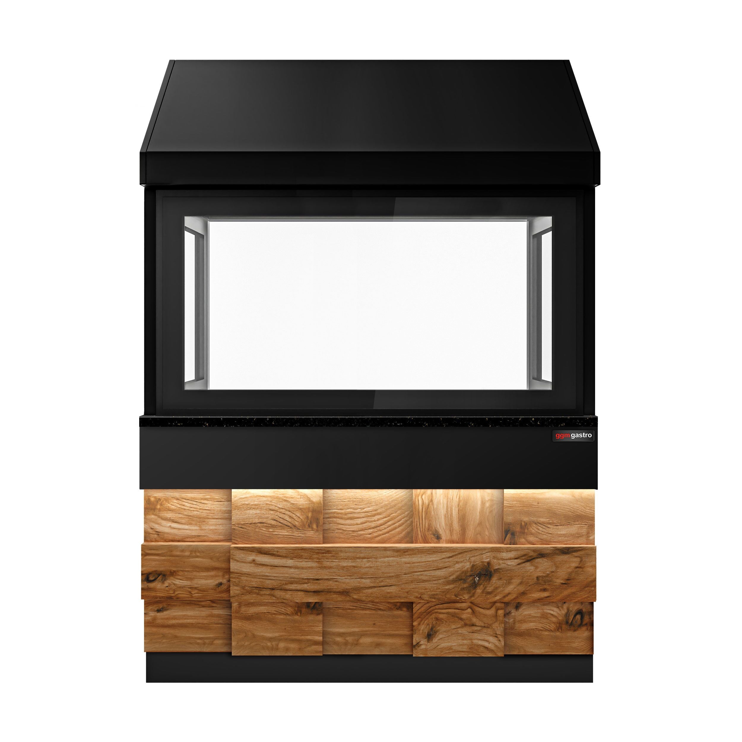 Toronto for wood coal grill - 1500mm - black granite work machine