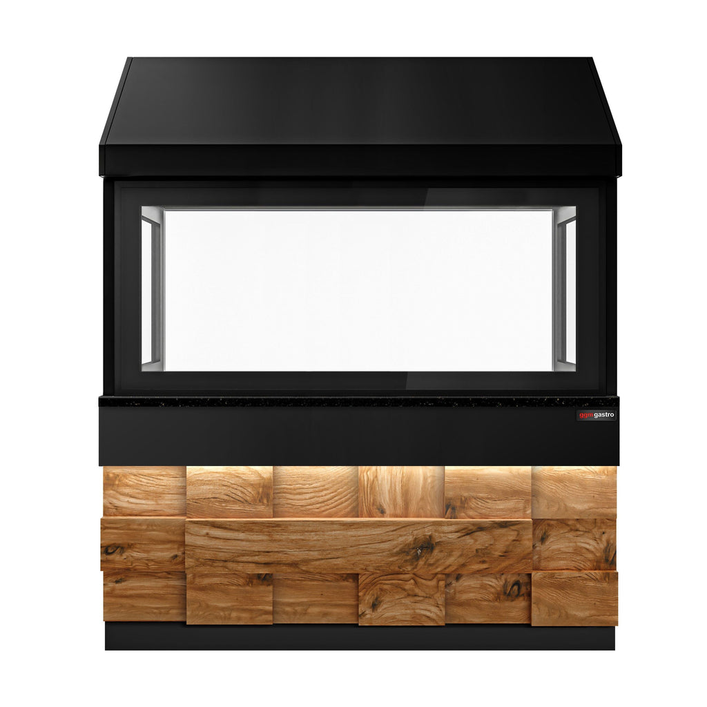 Toronto -1900mm - Black Granite Working Machine for Wood Coal Grill