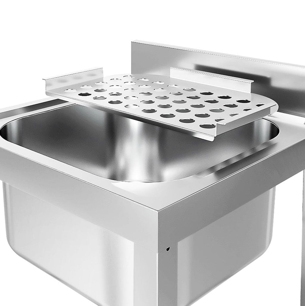 Adjustable drip grilled sink