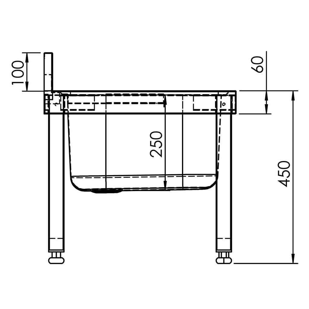 Adjustable drip grilled sink