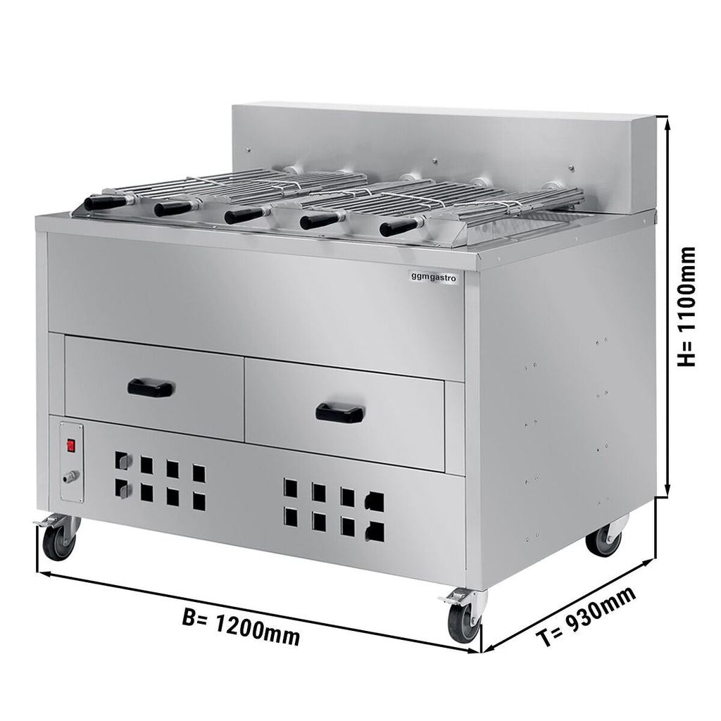 Coal Grill / Chick Rosto - 1200mm - 5 Şişli