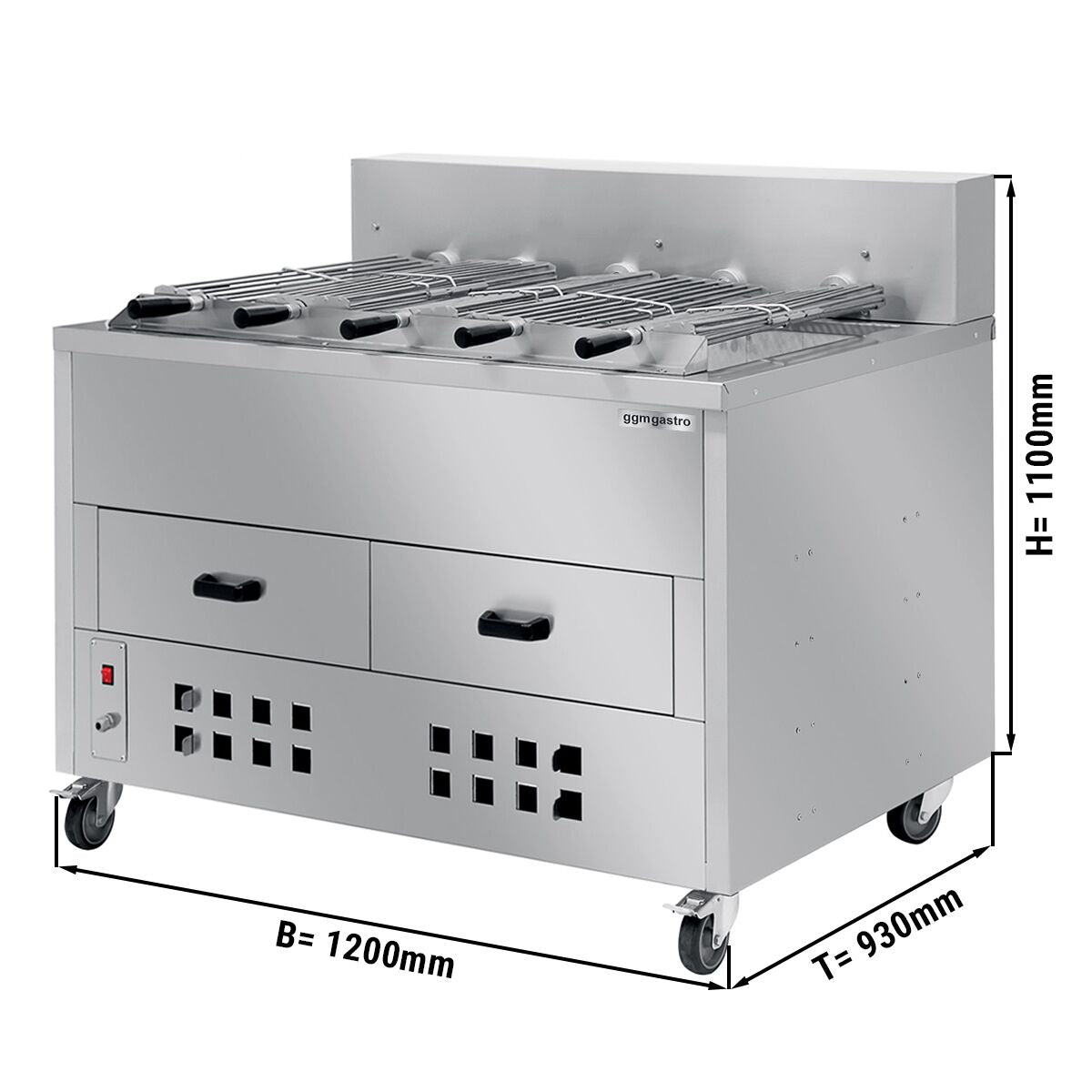 Coal Grill / Chick Rosto - 1200mm - 5 Şişli