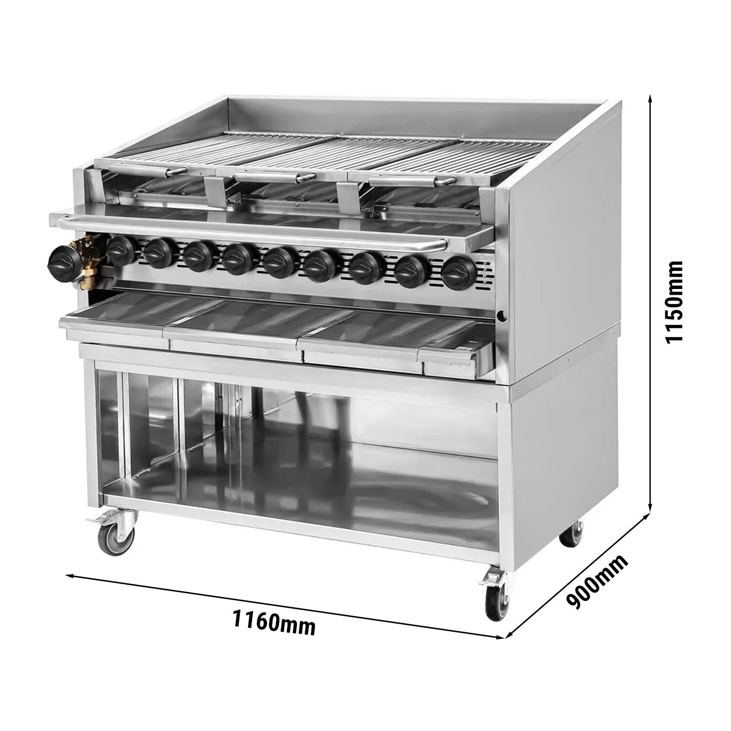 High Speed Furnace / American Style - 3 Grill