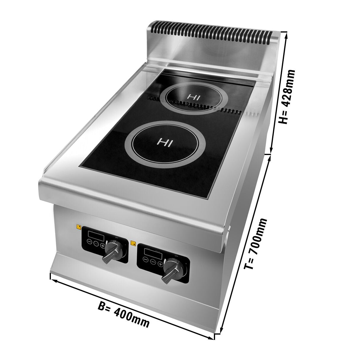 Induction January - 6 kW - 2 eyes
