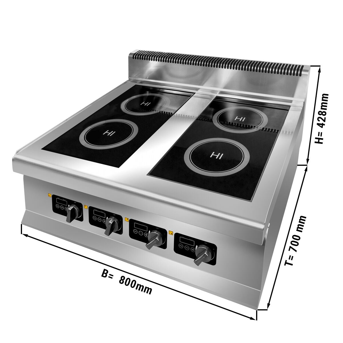 Induction January - 12 kW - 4 -eyed