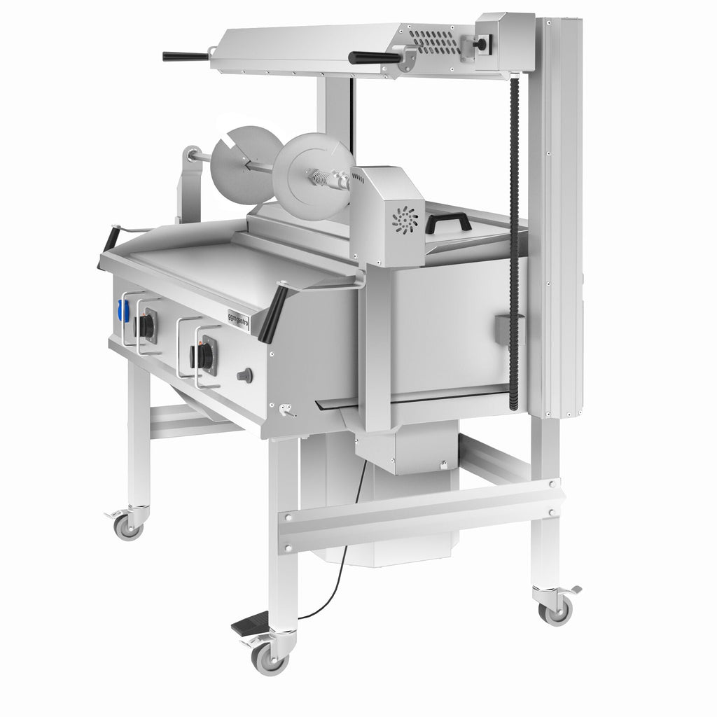 Cağ Kebap Machine - 14 KW - Horizontal - Stand Device