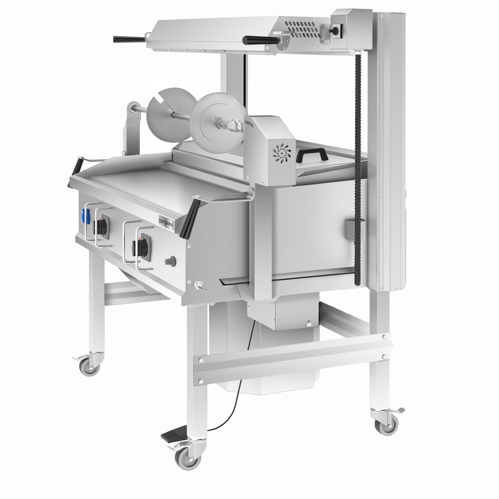 Cağ Kebap Machine - 14 KW - Horizontal - Stand Device