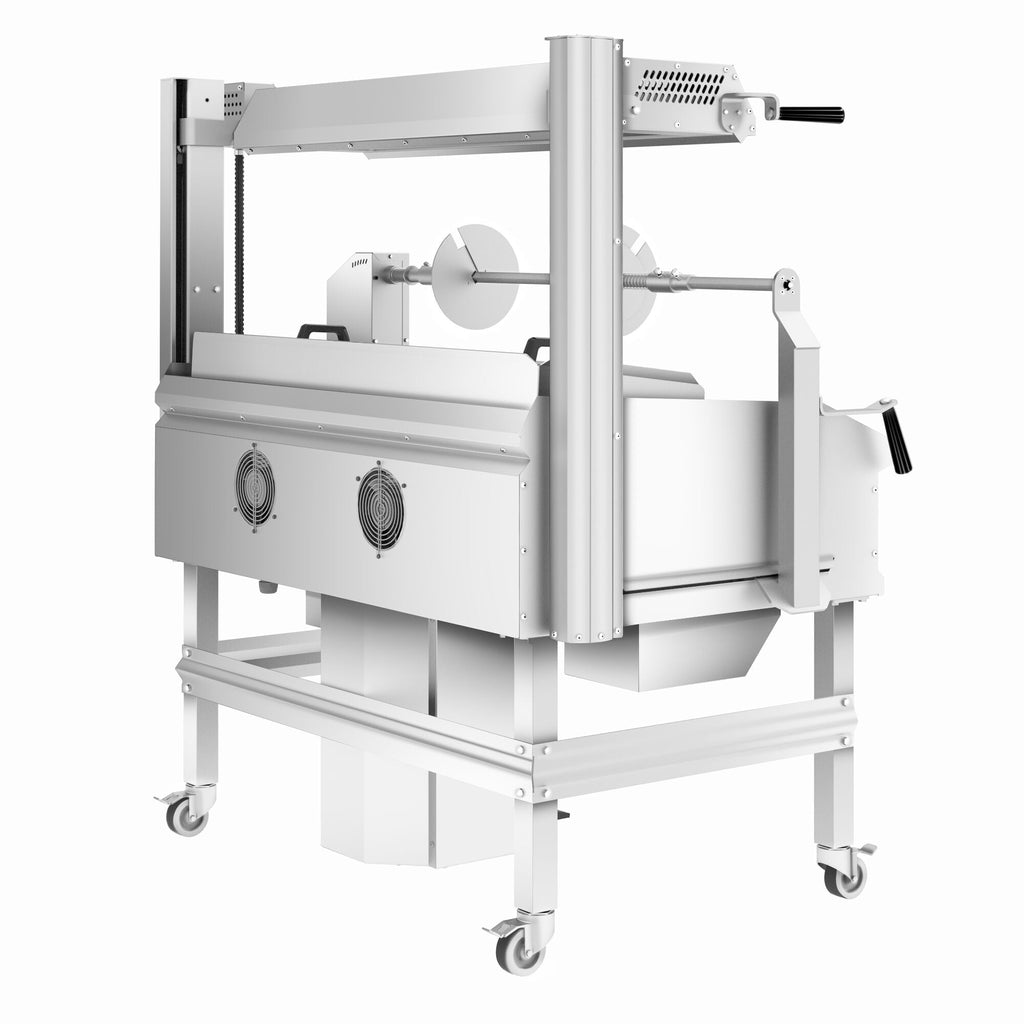 Cağ Kebap Machine - 14 KW - Horizontal - Stand Device