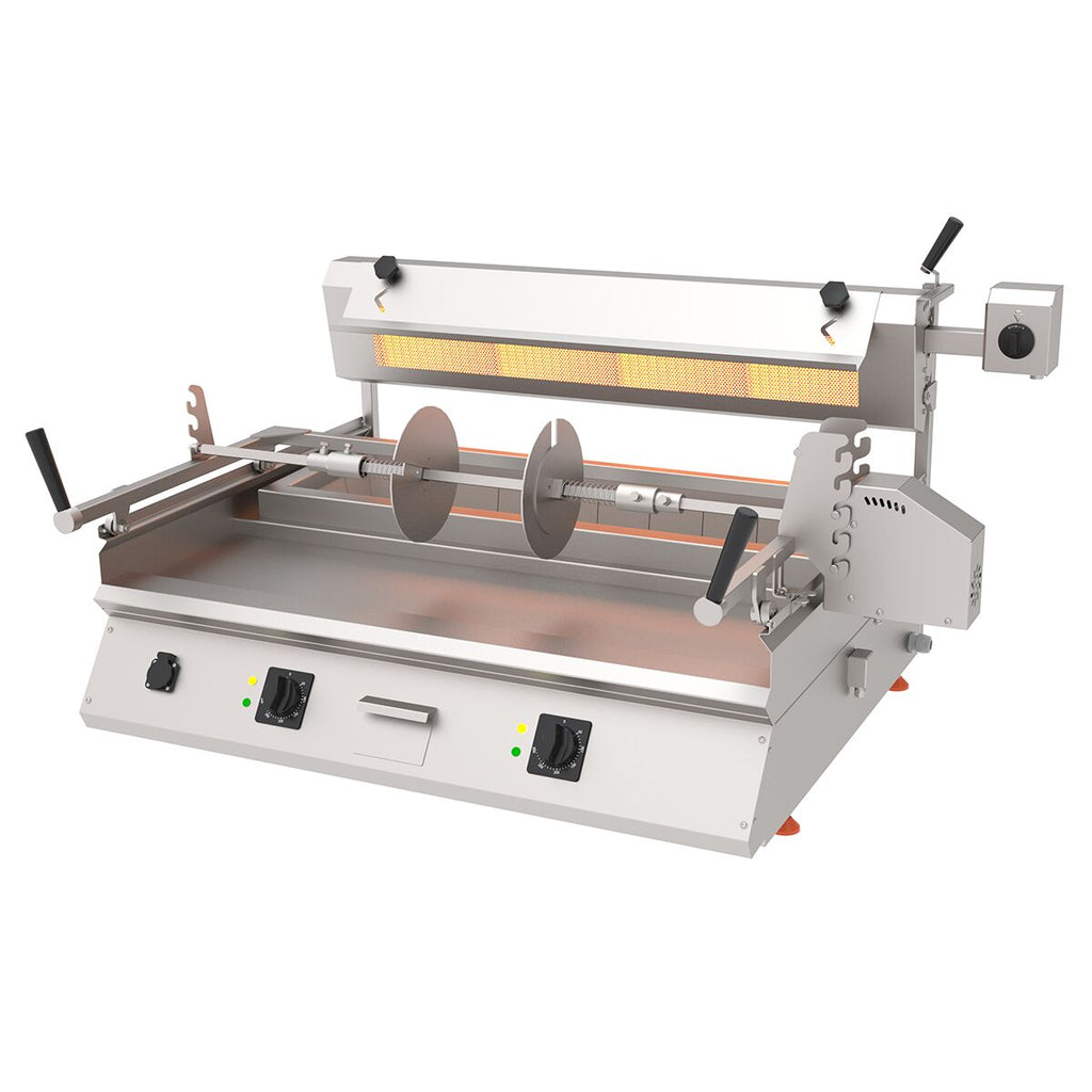 Cağ kebab machine - horizontal - set -top device