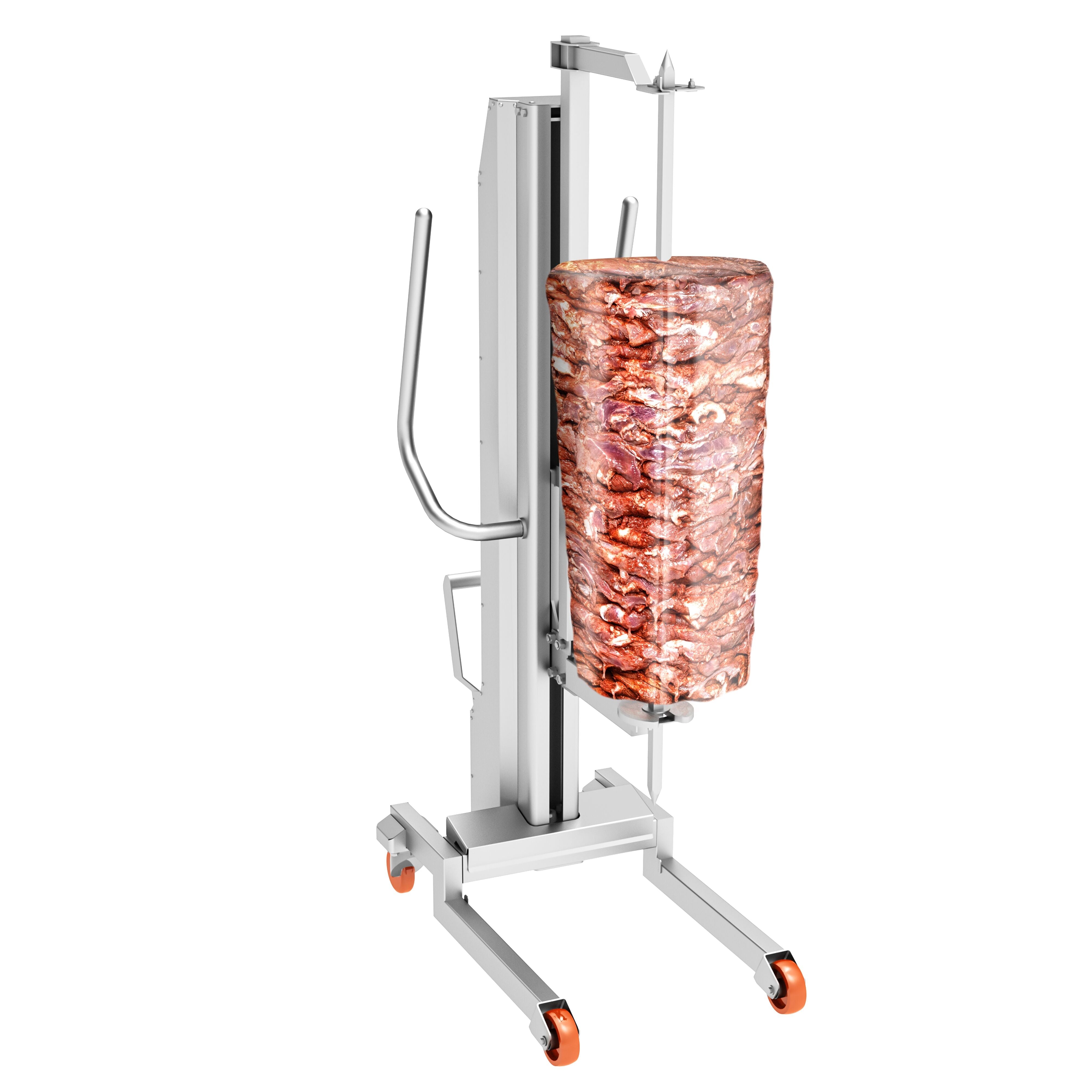 Rotary leverage for rotary skewers - Max load: 350 kg