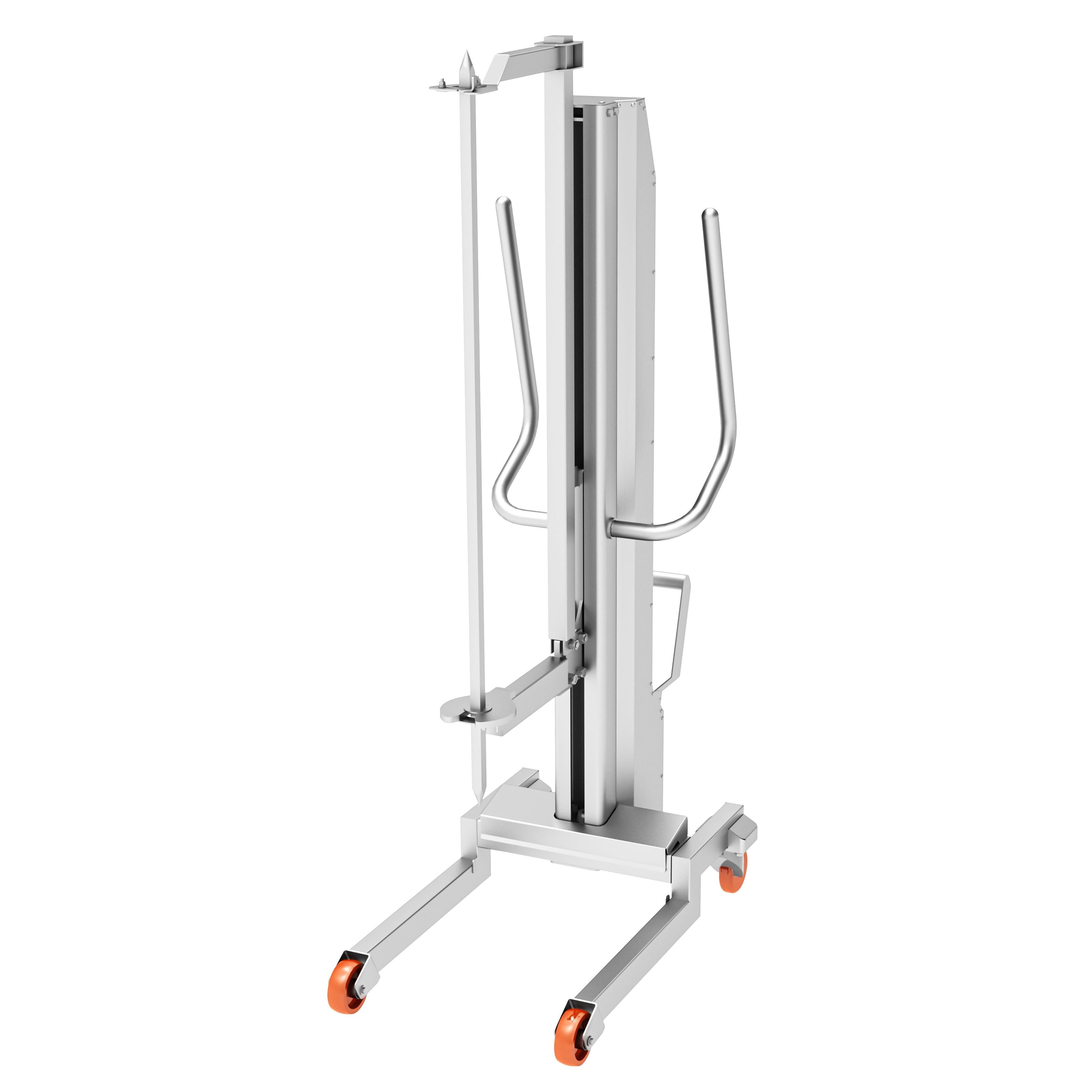 Rotary leverage for rotary skewers - Max load: 350 kg