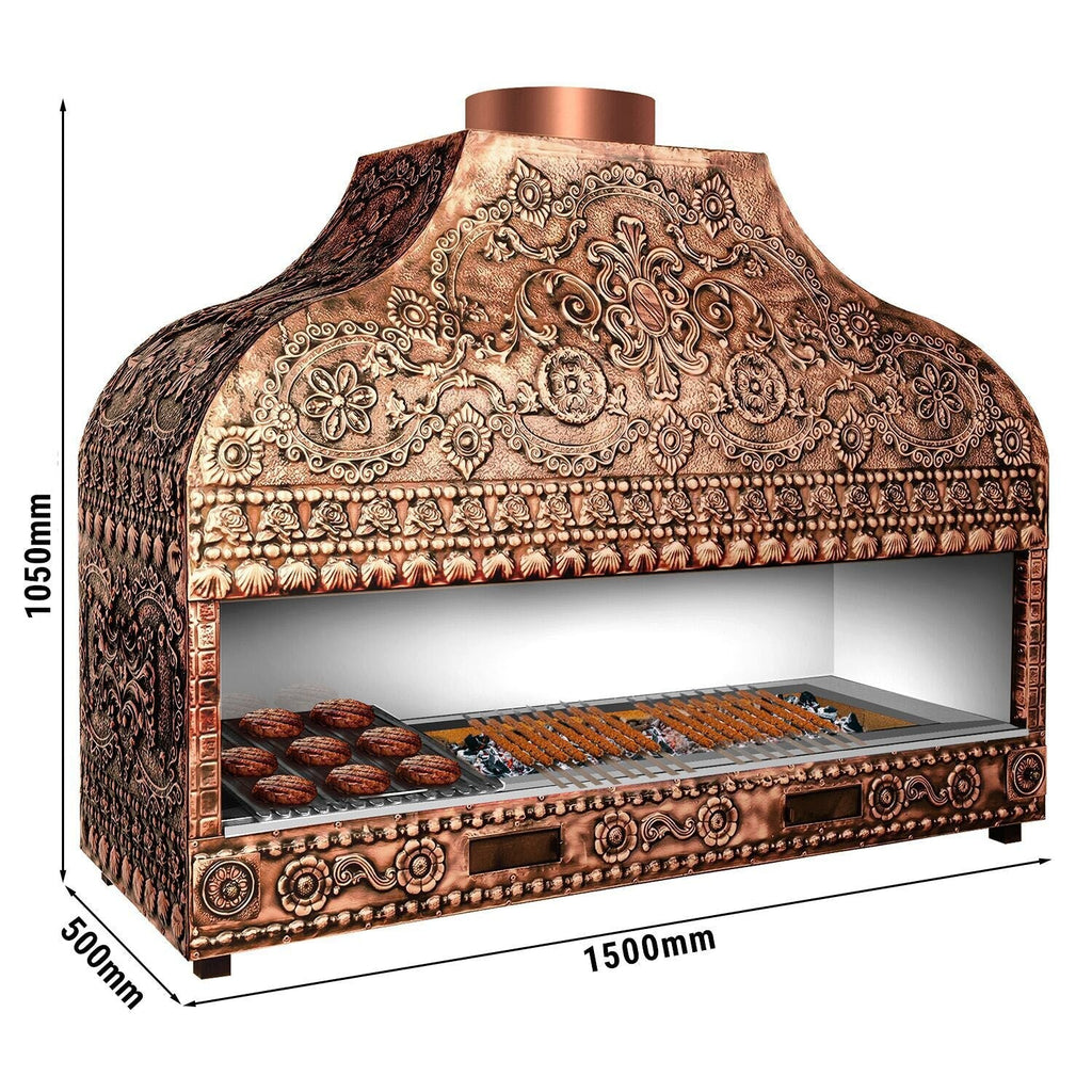 Copper Grill - 1500mm - Off