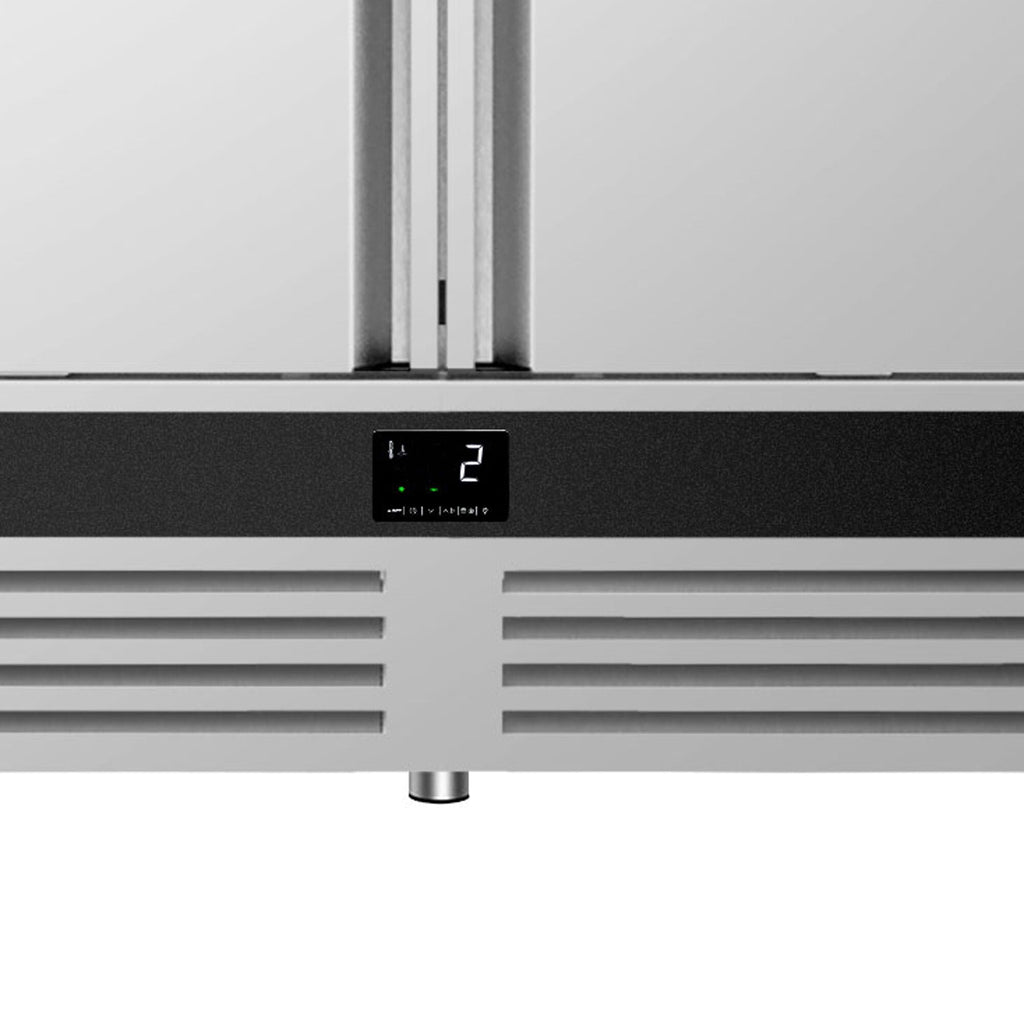 Refrigerator Stainless Steel -1400 Liter - 2 Doors